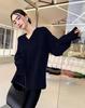 2025 Long-Sleeved V-Neck Loose Knit Sweater for Autumn & Winter