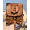 Handmade Leather Backpack Vintage Brown Backpack Women Backpack Laptop Backpack