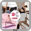 Training Bands Ankle Grips for Pulling Gym Legs Pink 2 pcs