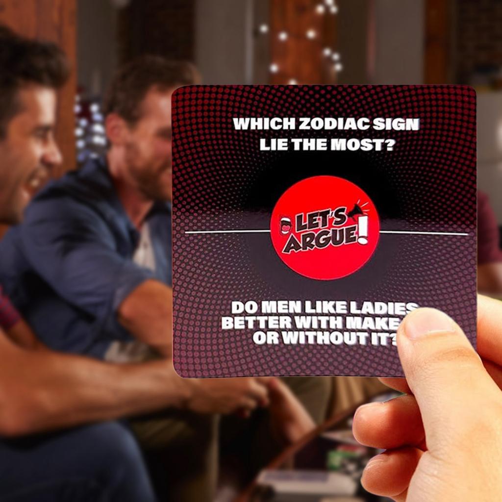 Конкурс Давайте подискутируем Карточная игра Семья и друзья Встреча, для взрослых | Дебаты | Игровой вечер и веселье