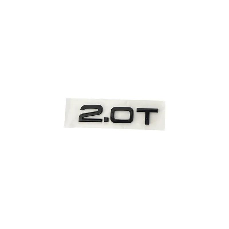 for Audi A5 2010-2019 2020-2024 2.0T S Line Quarrto Sticker 4Ring ABS 192mm 273mm 249mm Car Front Emblem Rear Trunk Decoration
