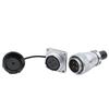 WEIPU WS28 Waterproof IP65 Electrical Connector 2-26 Pin M28 Auto Power Adapter For Solar LED Lighting Display Ebike Motorcycle