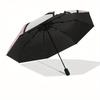 1pc Hello Kitty Pink Background Umbrella with Plastic Handle,Suitable for All Seasons Home Travel Outdoor UmbrellaSanlio459
