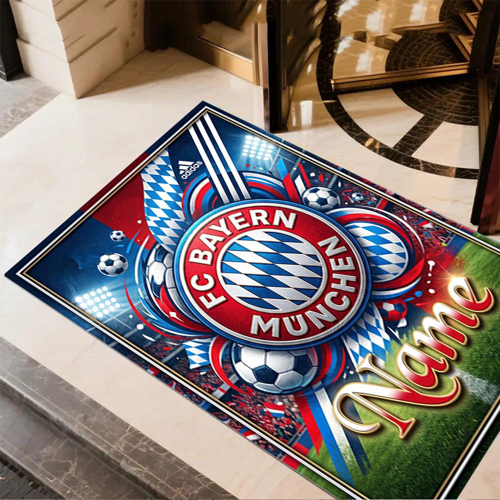 Fc Bayern München Fan Gear Carpet Design for Dining Room Game Room Study room Decorate room Antislip Carpet Office home decor Gift for Festivals