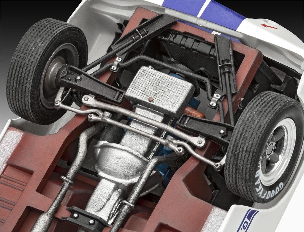 German Revell 1/24 '66 Shelby GT 350R Stirling Moss Plastic Model 07736 (Car)