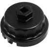 Oil Filter Wrench For Toyota Oil Filter Removal Tool 64MM Oil Filter Socket Set Cap Style 14Flute Compatible With Toyota Highlander Lexus RAV4 Camry