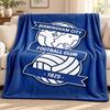 Плед Birmingham City FC Фланелевый Плед Мягкий Уютный Плюшевый Плед для Дивана Кровати Легкий Домашний Декор На Открытом Воздухе Кемпинг