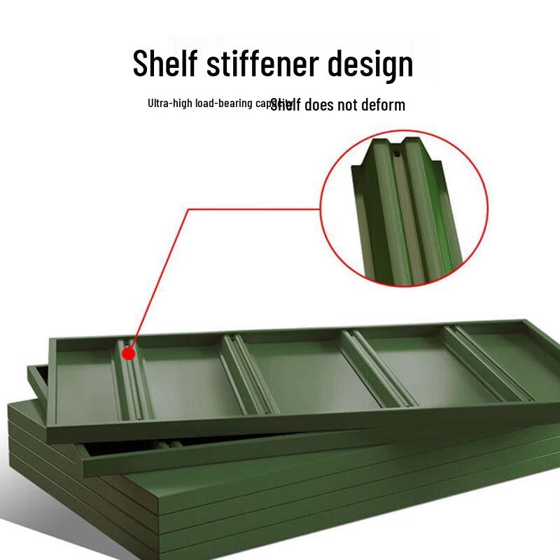 Jiu Ling Suo 4-Layer Heavy-Duty Steel Storage Rack