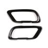 For BMW X5 G05 X7 G07 2019-21 Stainless Car Black Exhaust Pipe Cover Stickers only for M sports version