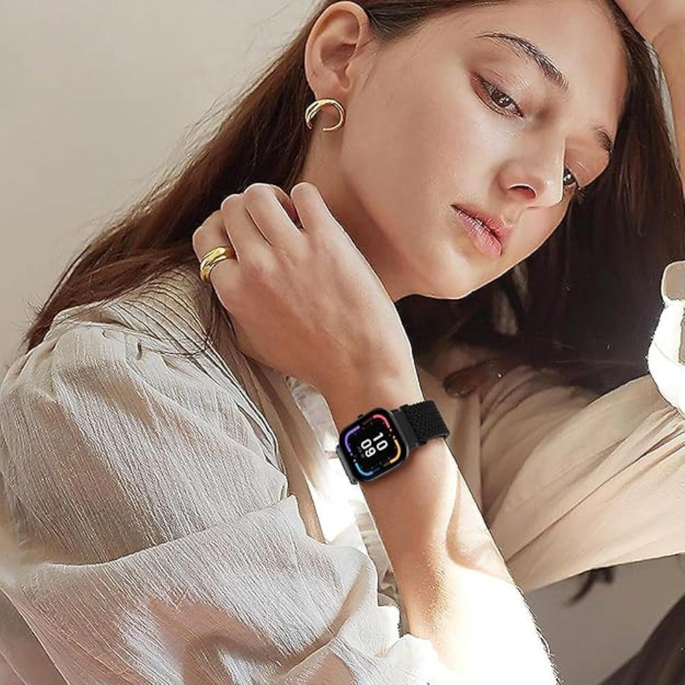 Ремешок для Amazfit bip 6 5 Браслет Плетеный Магнитный Correa amazfit GTR 3 4 Pro GTS 3 4 mini stratos balance 20мм 22мм