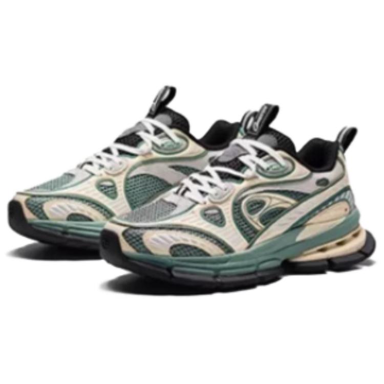 Anta Удобные простые амортизирующие нескользящие низкие повседневные туфли женские кроссовки желто-зеленые 122428805A-2