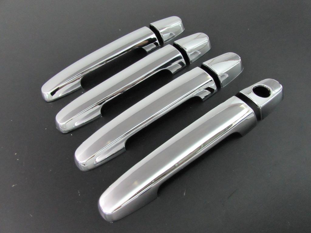 BRIGHTZ Chrome Door Handle Cover Knob for Familia Van NCP Familia Van 31668 160/165 [COR-NOBU-FS-A4B0C1D3] NCP160M, NCP165M, NCP160, NCP165, P160,