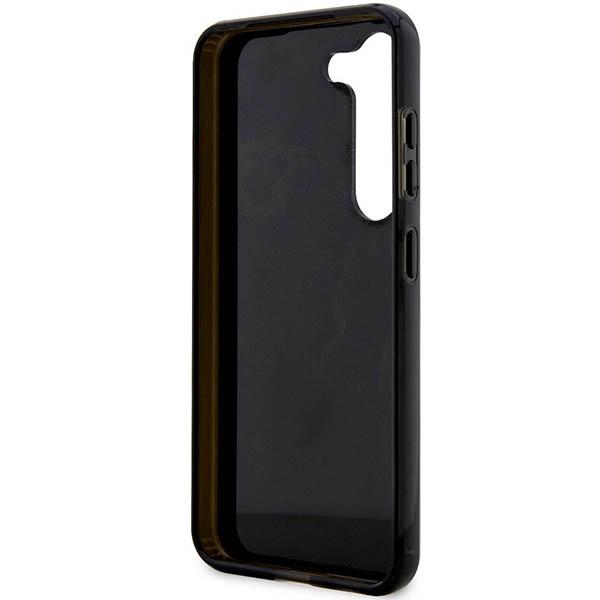 Etui do Samsung Galaxy S23 Guess Golden Marble Czarne