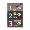 Набор Pig Clear Blackhead 3-STEP, сильный (Пакет носа)