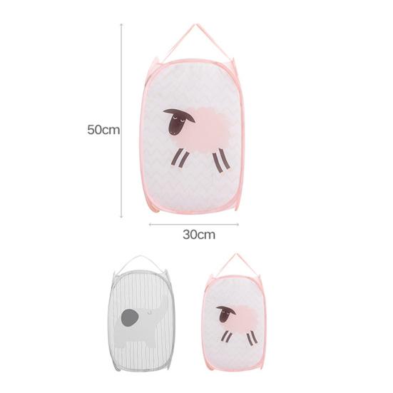 Овца, слон, большая корзина для белья, грязная одежда, игрушка, складное ведро для хранения