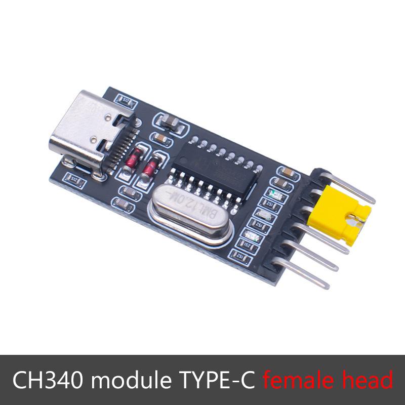 Преобразователь Usb в Ttl Uart модуль Ch340G Ch340 3.3V 5V переключатель Type-C Stc Mcu загрузочный кабель Usb в последовательный порт