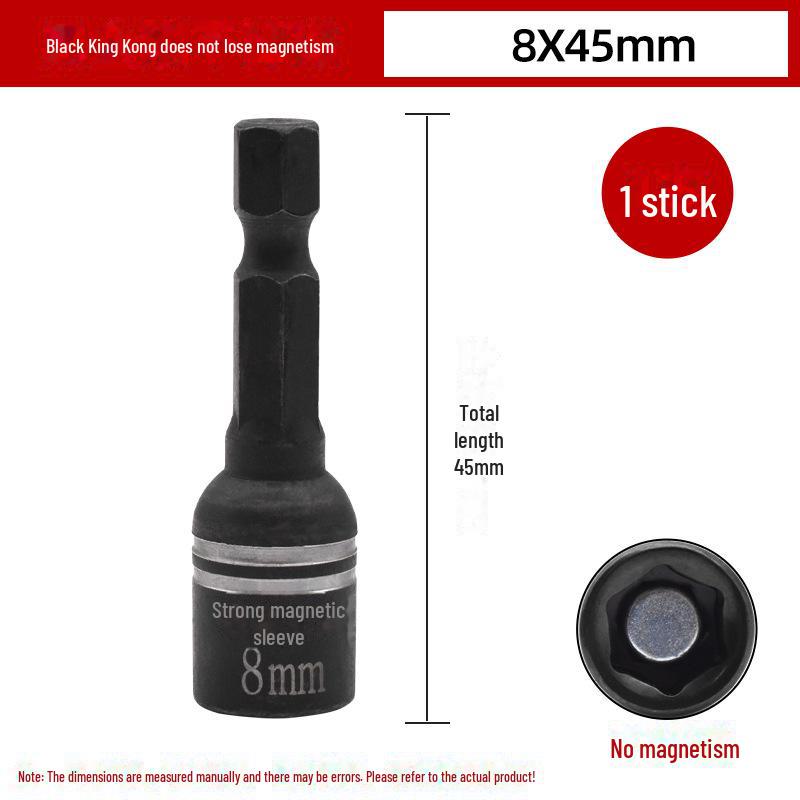 8mm Non-Magnetic Hexagon Socket Hand Drill with Strong Magnetic Tail Wire Wrench.