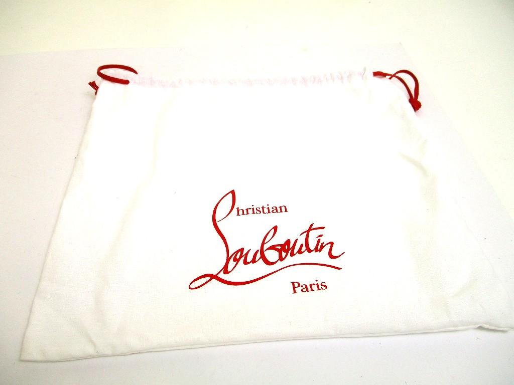 Оригинальный кошелек Christian Louboutin By My Side из красной кожи с круговой молнией #b248 Восстановлен продавцом