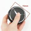 New 4pcs 75mm  For Mercedes Benz Black Red Raised Car Styling Wheel Center Cap Hub Covers Badge Car Accessories AMG A00040009001