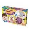 Hack DIY Squeeze Ball Kit Ball X H7cm 5764 Approx. 5-6cm (finished Size), Approx. 5.5 (container)