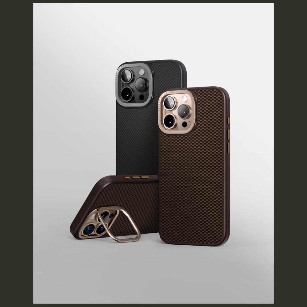 Etui do iPhone 16 Pro UNIQ Magclick Charging Brązowy