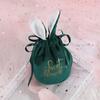 Bunny Ears Wedding Candy Bags Easter Rabbit Gift Packing Bags New Jewelry Organizer  Birthday Party