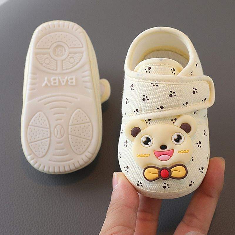 Весенне-осенние детские туфли для мальчиков и девочек 0-1 год, обувь для малышей 3-6-12 месяцев, детская обувь с застежкой-липучкой