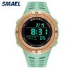 SAMEL мужские часы водостойкий хронограф секундомер современный будильник электронные наручные часы мужские часы