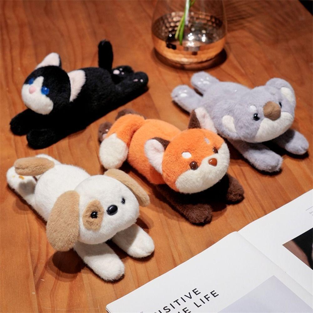 Имитация плюшевой куклы, браслета для пощечины, кошки, щенка, плюшевого браслета для запястья, серии, подарка на день рождения