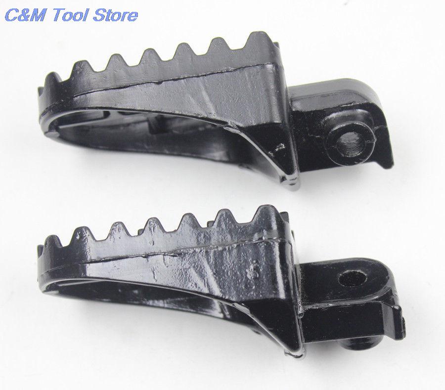 Новые педали-подставки для ног длиной 3,1 дюйма и шириной 2,0 дюйма для PW 50 (ВСЕ) PW80 (ВСЕ) Подставки для ног Подножки