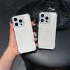 Прозрачный противоударный чехол для телефона для iPhone 17 Air 16 15 14 11 12 13 Pro Max 16 15 Plus Мягкий силиконовый чехол Прозрачный Coque
