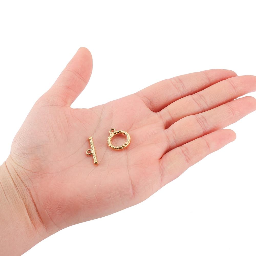 16 стилей, 3 компл./лот, высококачественная застежка из нержавеющей стали OT, тумблер для DIY ожерелья, аксессуары для изготовления ювелирных изделий