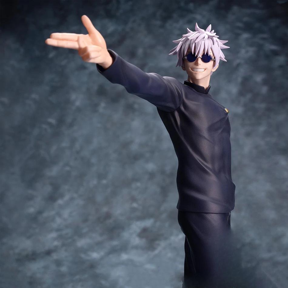 14,5 см Японская Аниме Jujutsu Kaisen Фигурка Годжо Сатору Модель Действия Игрушка Коллекционная Статуэтка Стоящая Подарок Детям ПВХ 2 вида Подвижная Сочлененная Масштаб