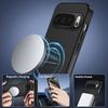 For Google Pixel 10 Pro XL Magnetic Case WANLONFENG TQ Series Carbon Fiber Texture PC TPU Phone Cover