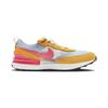 Nike Waffle One BP Нескользящая Амортизация Низкие Детские Повседневные Кроссовки Красно-Оранжевые Серые Дети Возраст 3-7 Лет DC0480-700