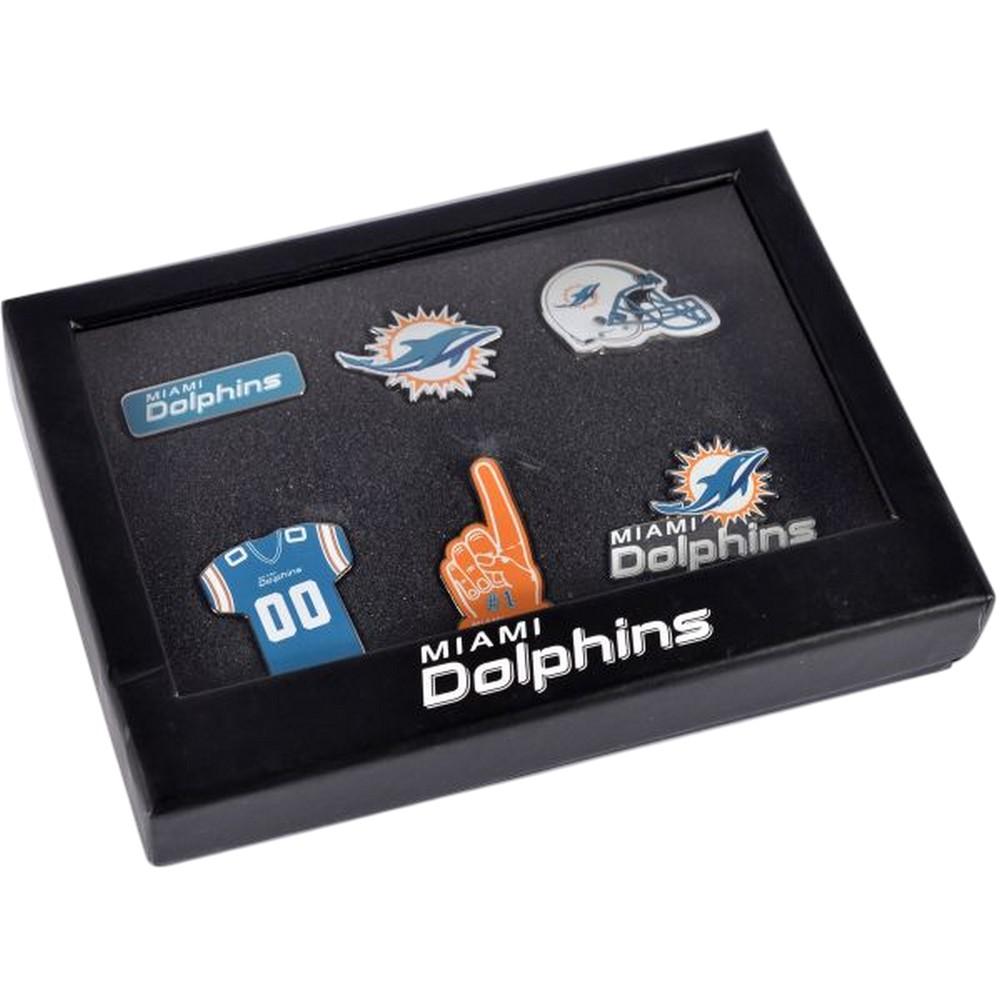 Miami Dolphins Executive Badge Set (Pack of 6)