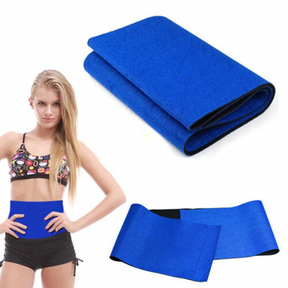 Эластичный пояс для похудения Body Fitness Waist Exercise Belly Burn Fat Bands Waist Trimmer Belt Tummy Body Shaper Slimming Belt