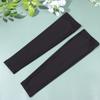 3Pair Cooling Arm Sleeves Unisex Uv Protection Sunscreen Long Sleeve Cover for Cycling Hiking Driving Camping Size Xl Black