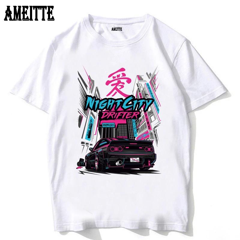 Schassis Silvia S15 Silvia S13 Sr20 Powered Classic Tshirt Silvia S14 Kouki Vs Zenki Style T Shirt Unisex Men Hip Hop Tees Boy
