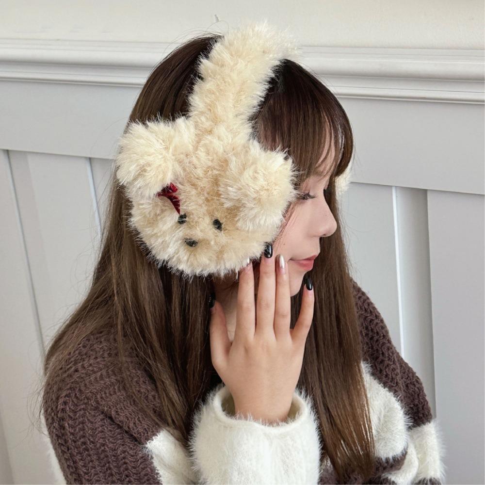 Thickened Ear Cover Cute Puppy Winter Ear Protection Cartoon Earmuffs Winter