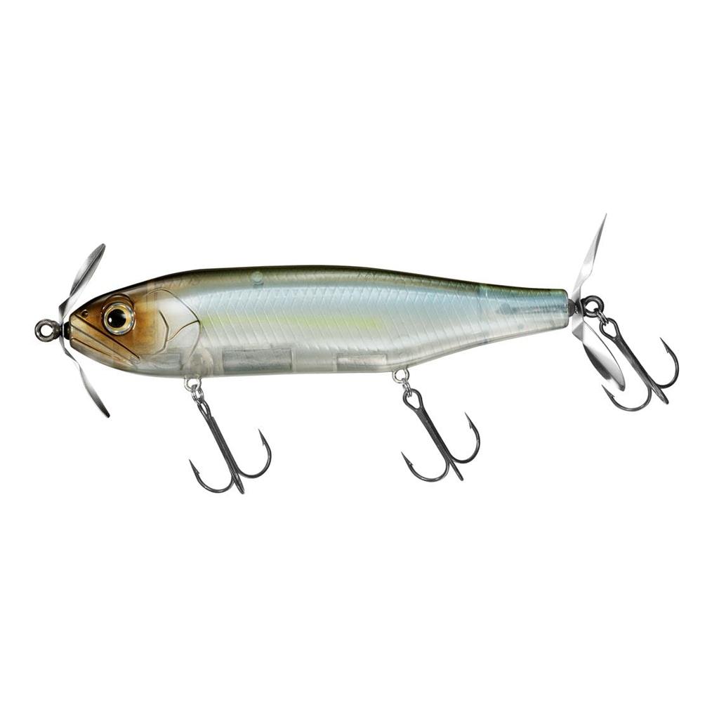 Daiwa Bass Lure STEEZ Prop 170F Natural Ghost Shad