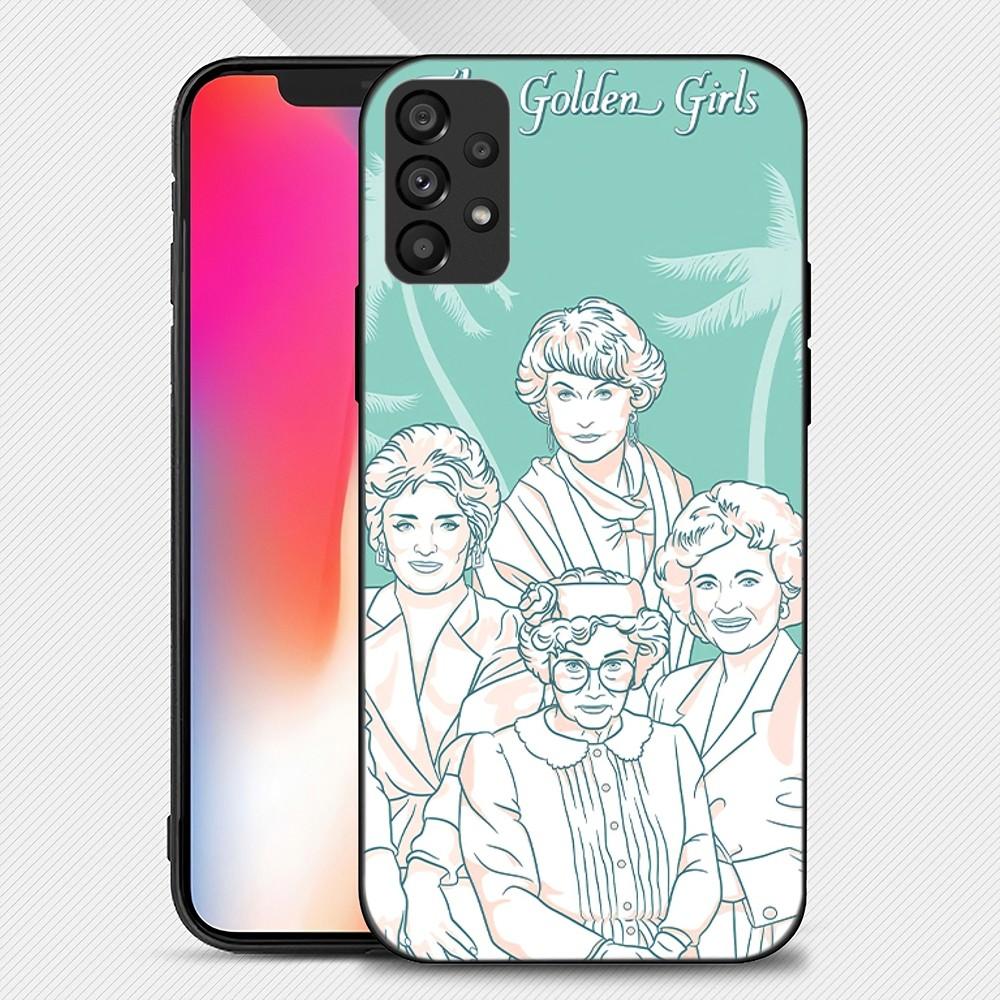 The Golden Girls Club Tv Phone Case For Samsung Galaxy S22 S23 Ultra S21 S20 FE Plus Note 20 Soft Cover