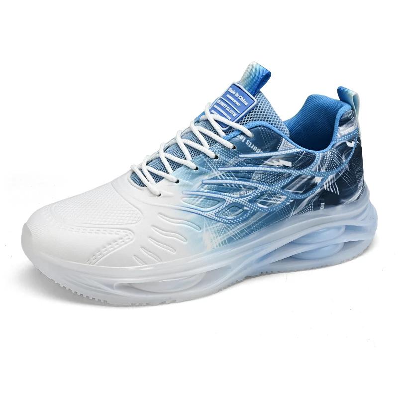 Мужские кроссовки для отдыха и спорта, модные, дышащие, для ходьбы, фитнеса, мужские кроссовки большого размера, весна и осень, новые