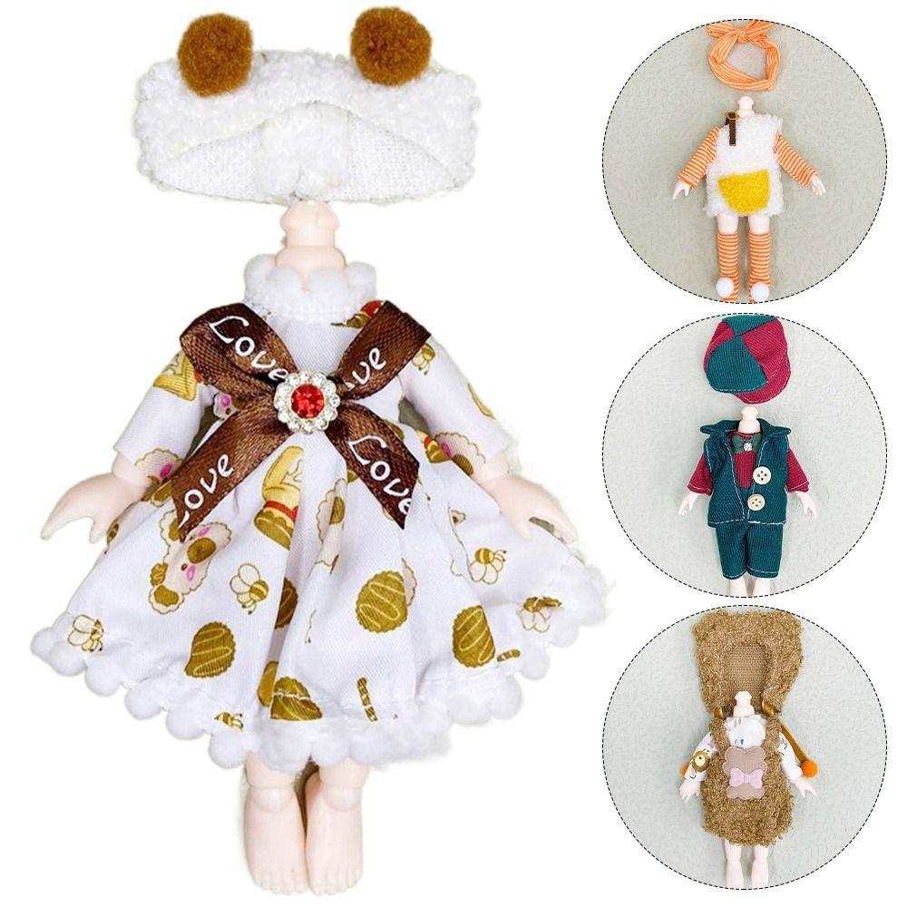 Accessories For Ob11 Gsc 16~17cm Dolls Dresses Beautiful Doll Outfit Doll Clothes Animal Doll Suit