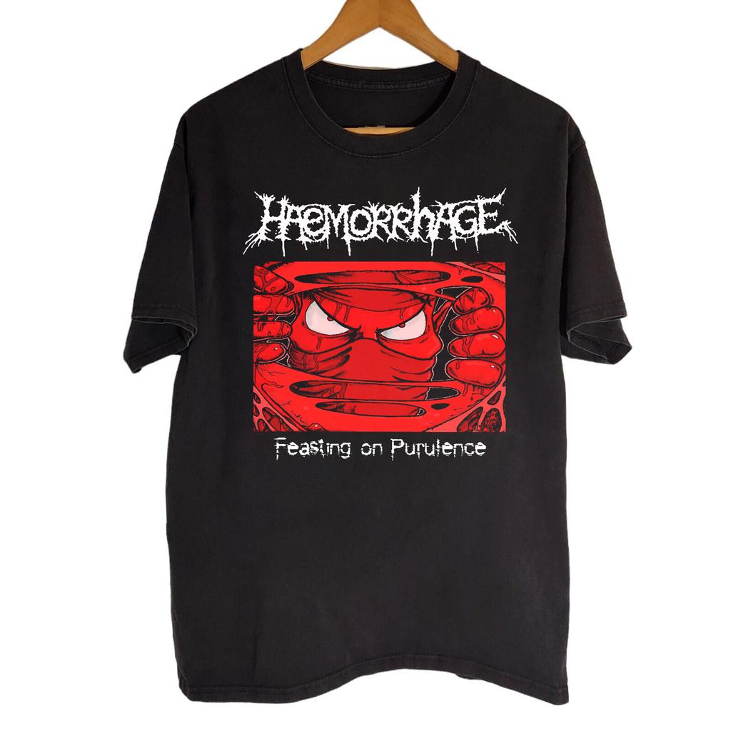Haemorrhage Feasting On Purulence Black Shirt size S-5XL TH885