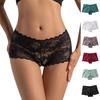 Women's Sexy Lace Panties Breathable Low Waist Seamless Briefs
