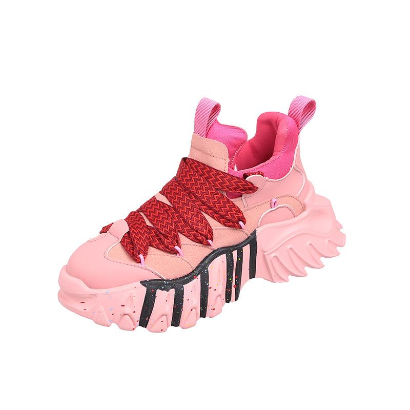 Spring and Autumn Women's Sneakers 2024 New Fashion Thick Soft Sole Comfortable Outdoor Running Women Shoes Casual Versatile