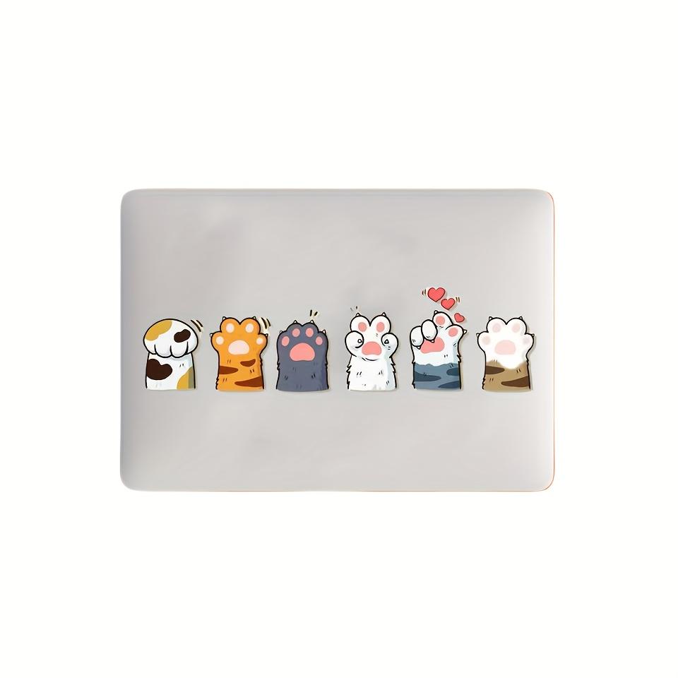 Large, Small Cat Paw Car Stickers, Personality Creative Cute Motorcycle Decorative Stickers, Cartoon Cat Motorcycle Reflective Scratch Stickers