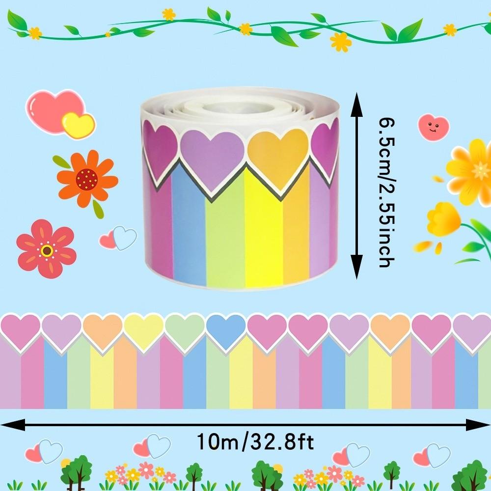 Back-to-School Decor Bulletin Board Border Poster Border Stickers for Classroom Decorations