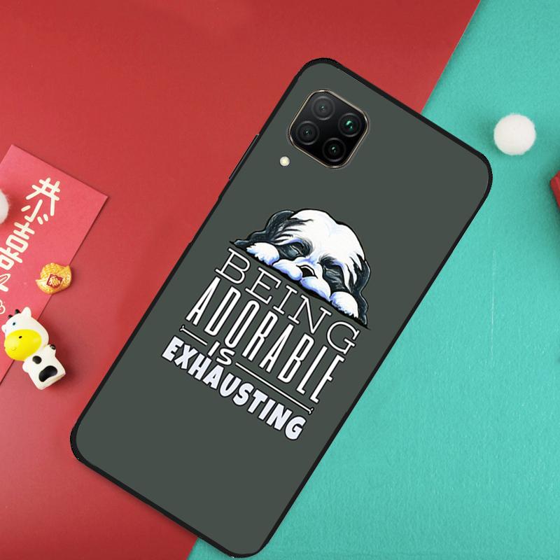 Cartoon Shih Tzu Dog For Huawei Nova 12S 9 10 SE 7i 8i 11i 12i Y60 Y61 Y70 Y72 Y73 Y90 Y91 P20 P30 P40 Lite Case